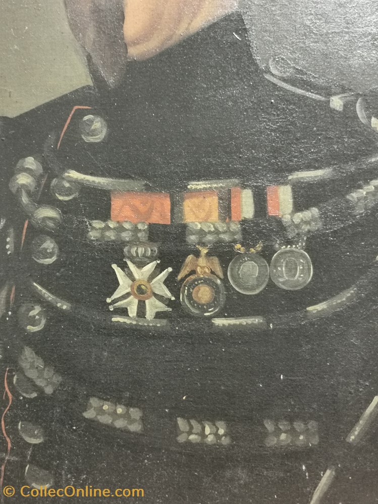 Maréchal des Logis de Gendarmerie Impériale, Second Empire art antiquites peintures dessins marechal des logis de gendarmerie imperiale second empire