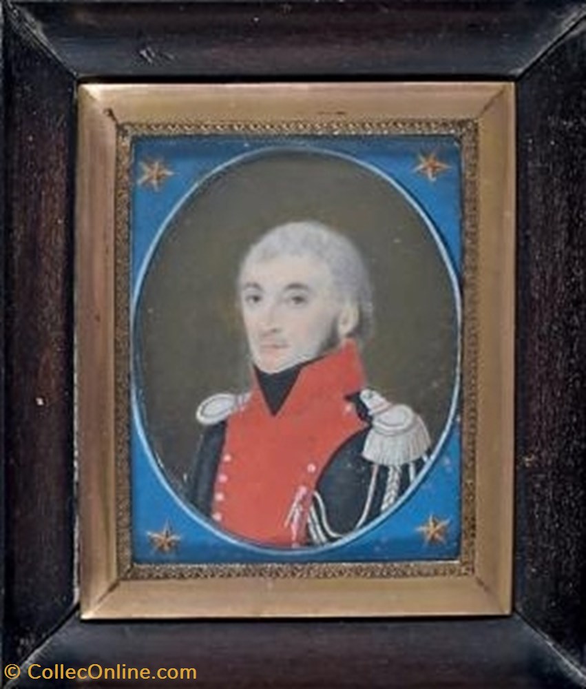 Lieutenant de Gendarmerie Nationale, sous le Consulat art antiquites peintures dessins lieutenant de gendarmerie nationale sous le consulat