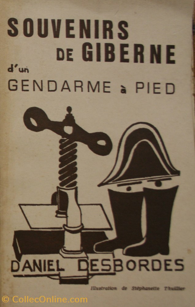 militaria livres revues catalogues souvenirs de giberne un gendarme a pied