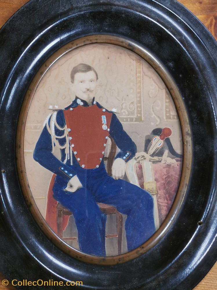Gendarme à pied du Régiment de Gendarmerie de la Garde Impériale art antiquites peintures dessins gendarme a pied du regiment de gendarmerie de la garde imperiale