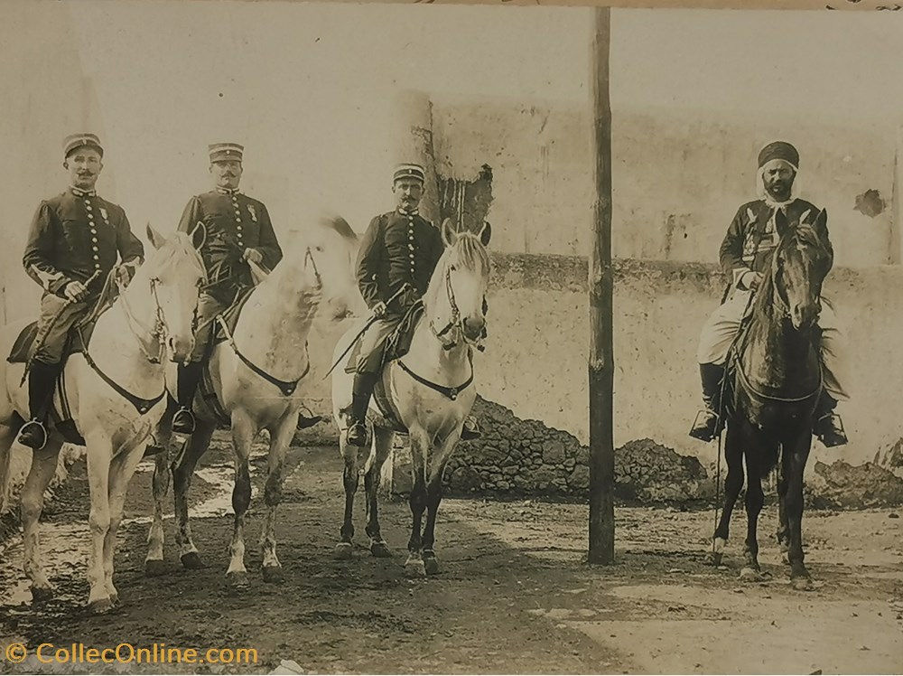 militaria photographies campagne du maroc force publique de sale