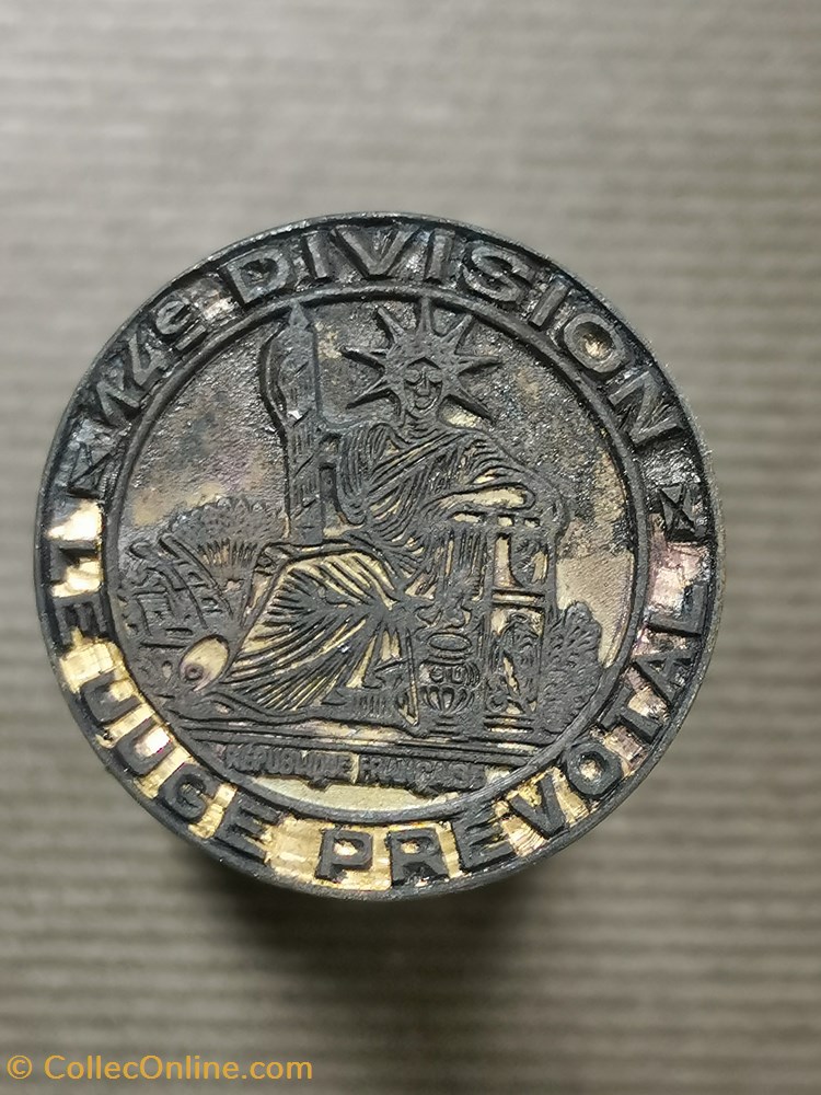 XXè siècle, Cachet du Juge Prévôtal de la 14è Division militaria police gendarmerie xxe siecle cachet du juge prevotal de la 14e division