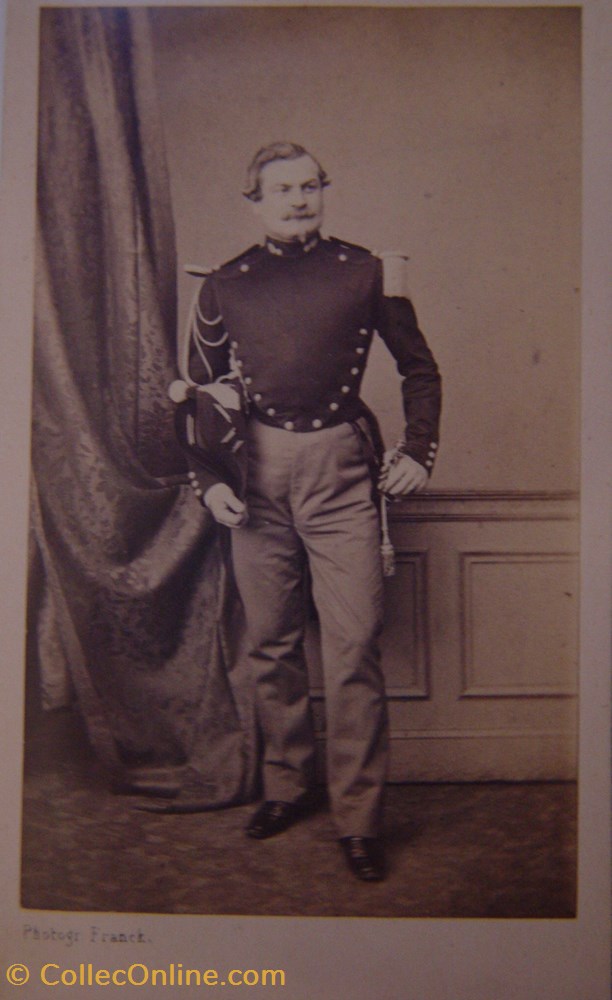 Lieutenant de Gendarmerie de la Garde Impériale, Second Empire militaria photographies lieutenant de gendarmerie de la garde imperiale second empire