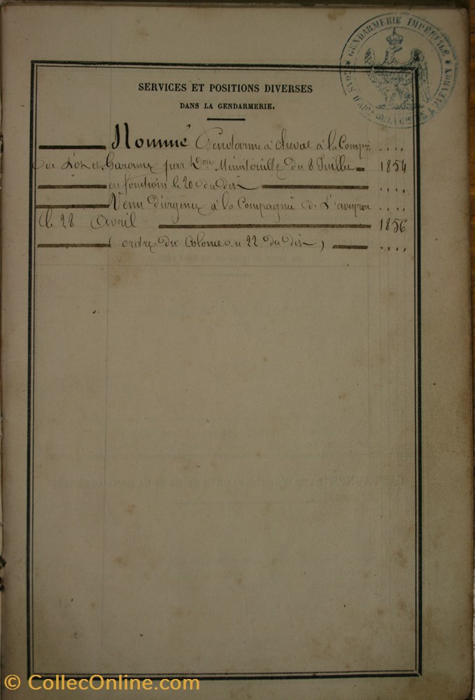 militaria livres revues catalogues livret 1863 gendarme imperial a cheval viala