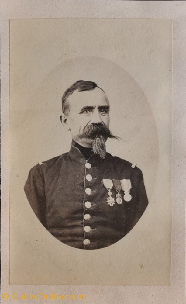 Gendarme Impérial, Second Empire militaria photographies gendarme imperial second empire