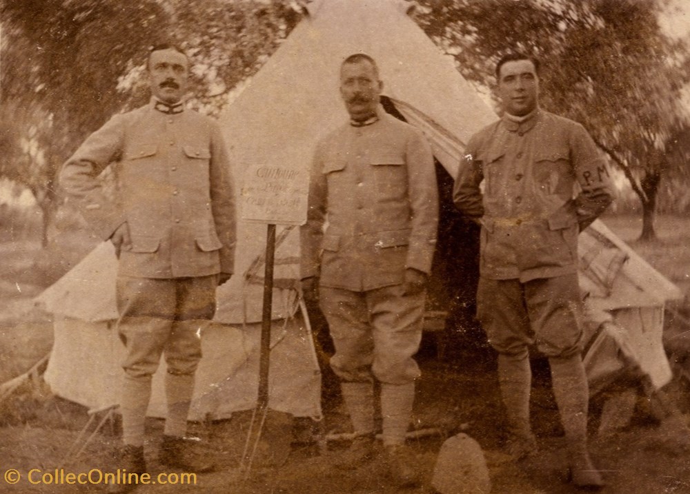 Guerre 14/19 ORIENT - Prévôté de Palestine militaria photographies guerre 14 19 orient prevote de palestine