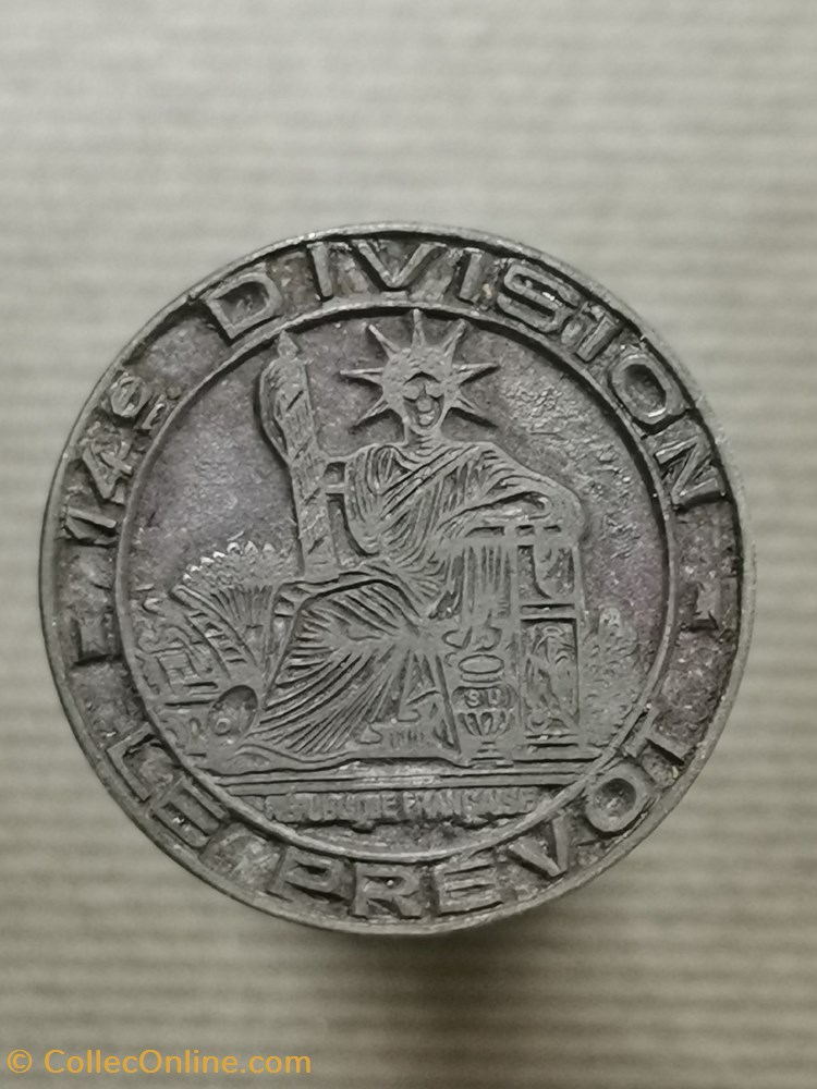 XXè siècle, Cachet du Prévôt de la 14è Division militaria police gendarmerie xxe siecle cachet du prevot de la 14e division