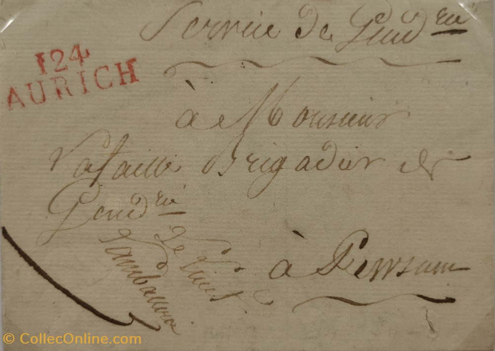 124 Département de l’Ems Oriental.01 vieux papiers documents historiques 124 departement de l ems oriental 01