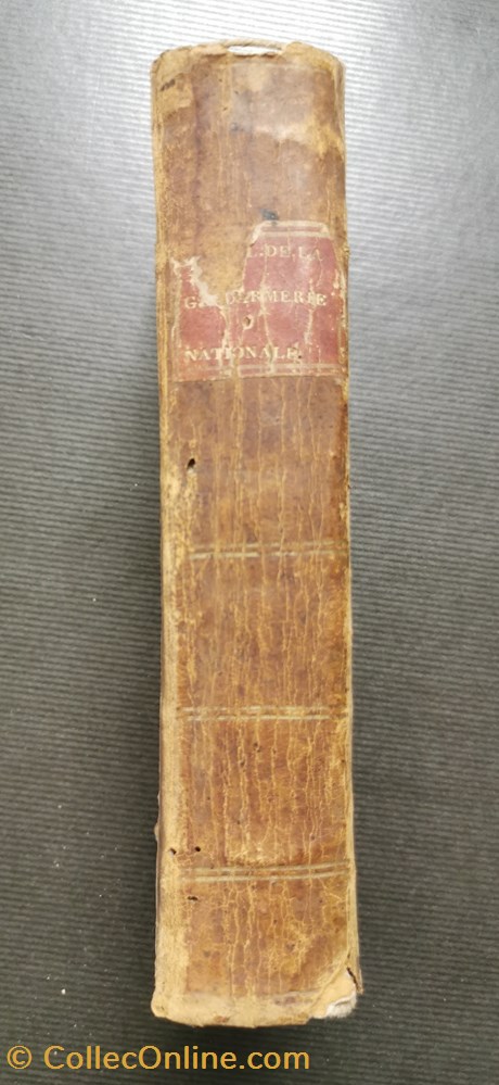 militaria livres revues catalogues 1800 manuel organisation de la gendarmerie nationale