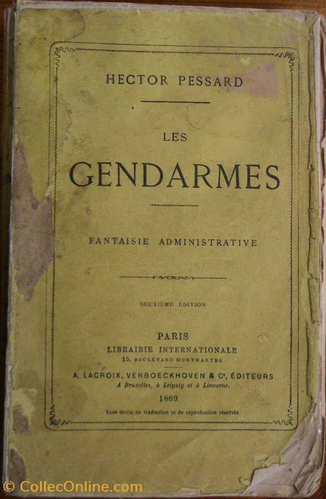1869 Les Gendarmes militaria livres revues catalogues 1869 les gendarmes