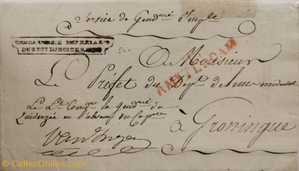 118 Département du Zuiderzee vieux papiers documents historiques 118 departement du zuiderzee