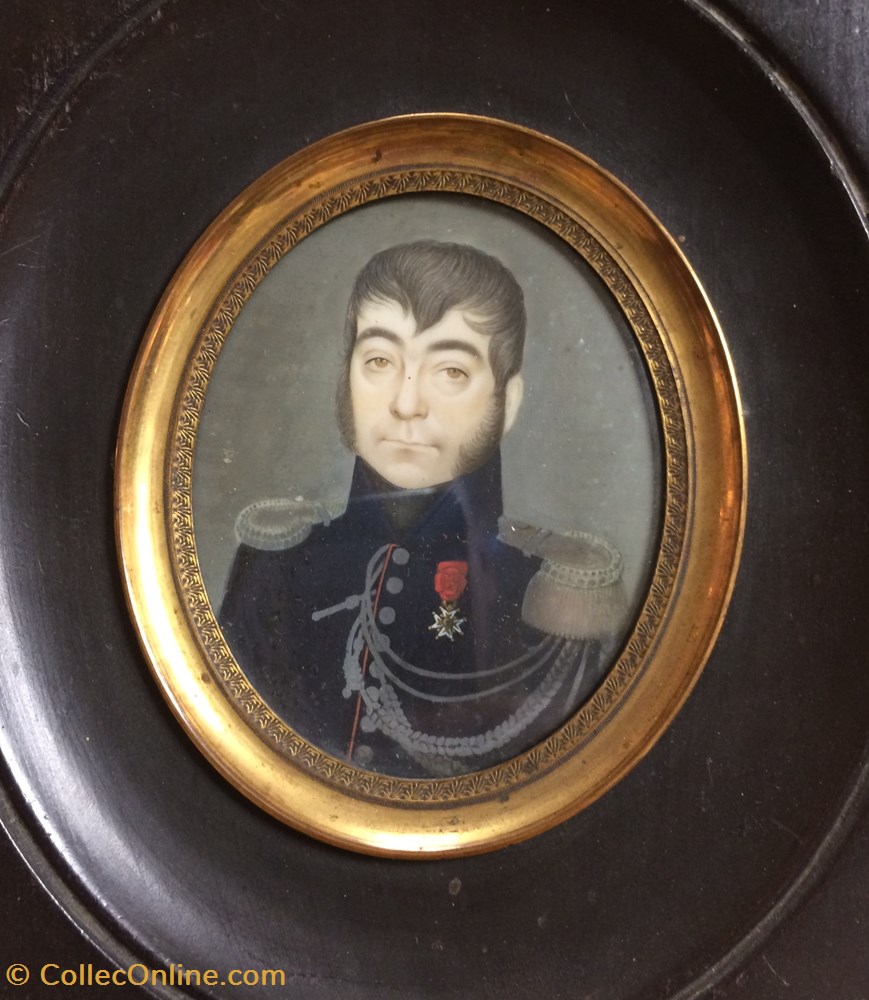 art antiquites peintures dessins lieutenant de gendarmerie royale