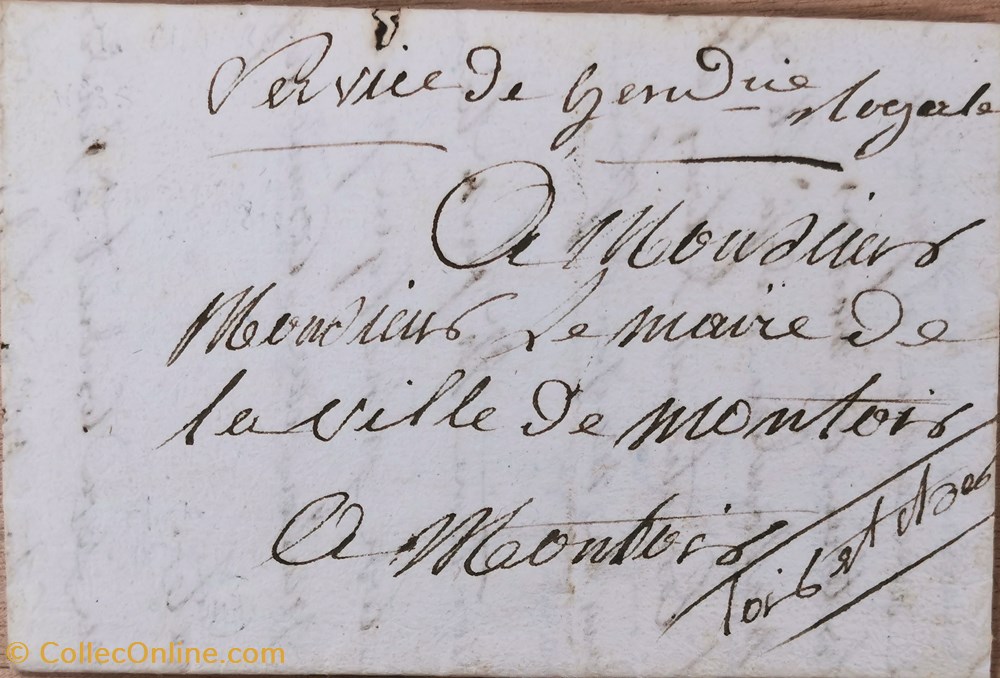 vieux papiers marques postales europe 1821 lachartre