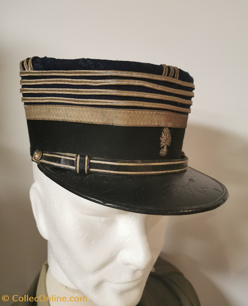 Képi Chef d'Escadron militaria casques coiffures kepi chef escadron