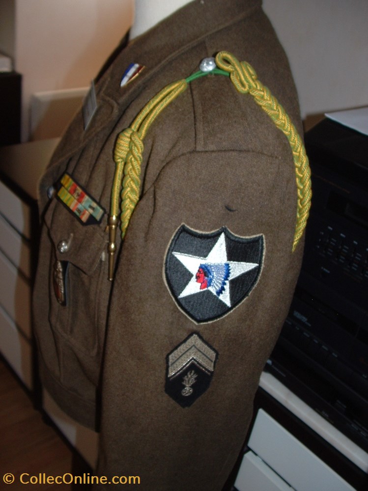 militaria uniformes mannequin gendarme prevot guerre de coree 1950 1953