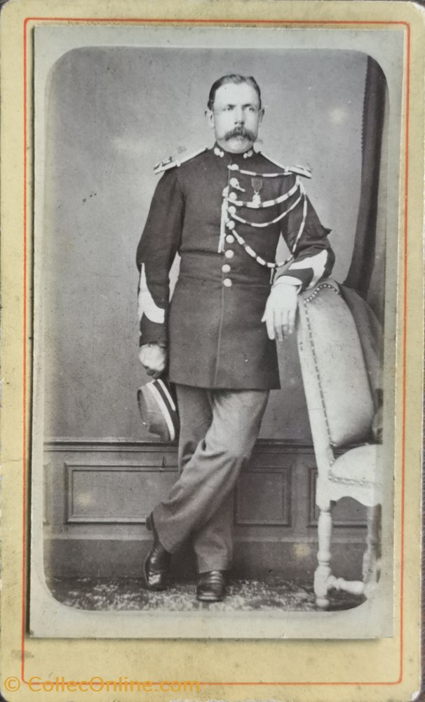 militaria photographies marechal des logis de gendarmerie national vers 1880 troisieme republique