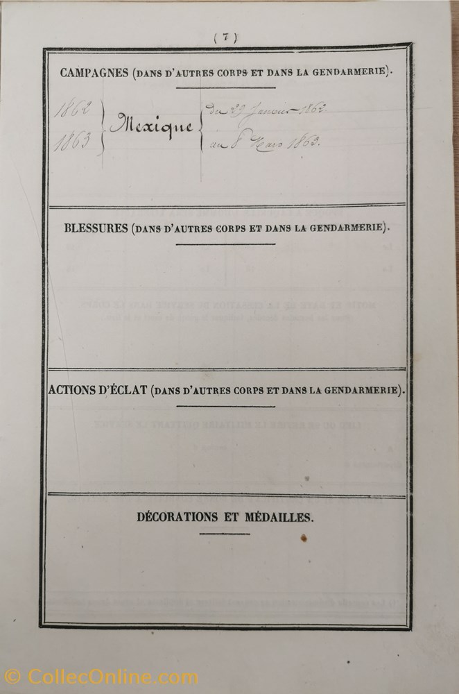 militaria livres revues catalogues livret 1863 gendarme imperial a cheval gabriel