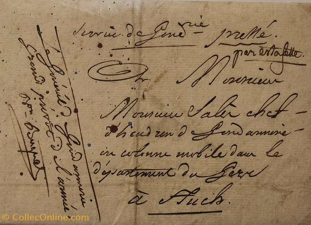 documents anciens marques postales aac