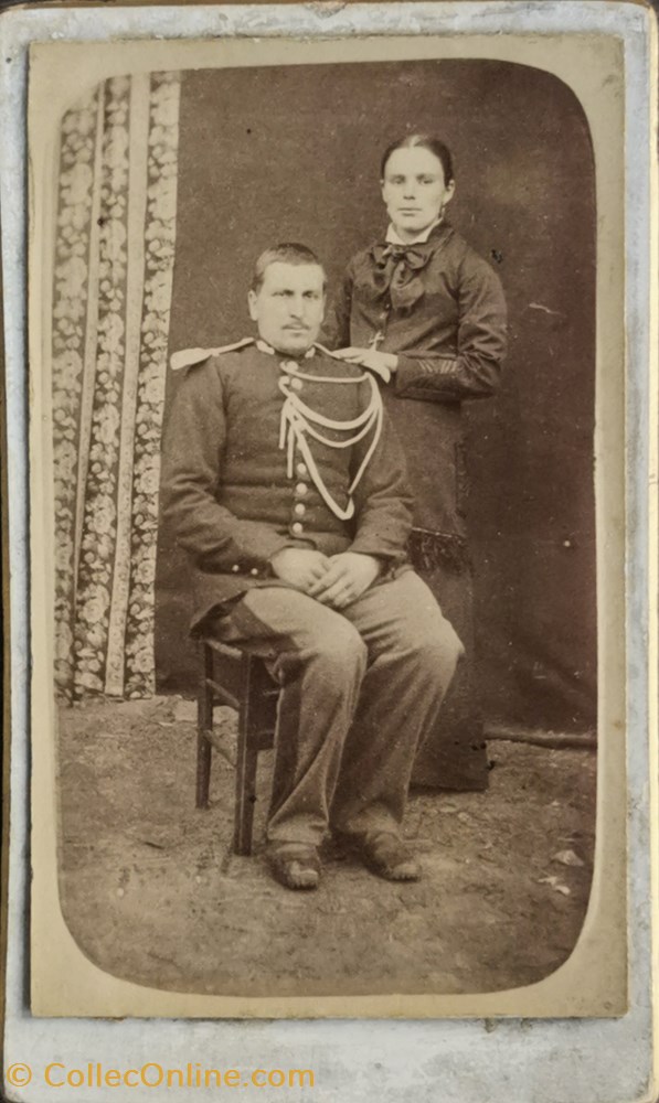 Gendarme à Pied vers 1872-1885 militaria photographies gendarme a pied vers 1872 1885