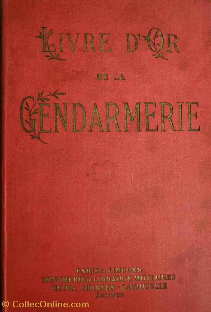 militaria livres revues catalogues livre or de la gendarmerie