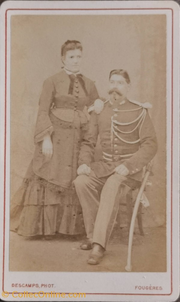 Gendarme à Pied vers 1872-1885 militaria photographies gendarme a pied vers 1872 1885
