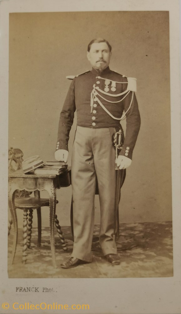 Lieutenant de Gendarmerie Impériale, Second Empire militaria photographies lieutenant de gendarmerie imperiale second empire