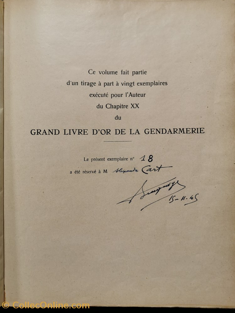 1939 Les Uniformes de la Gendarmerie par Bucquoy 2 militaria livres revues catalogues 1939 les uniformes de la gendarmerie par bucquoy