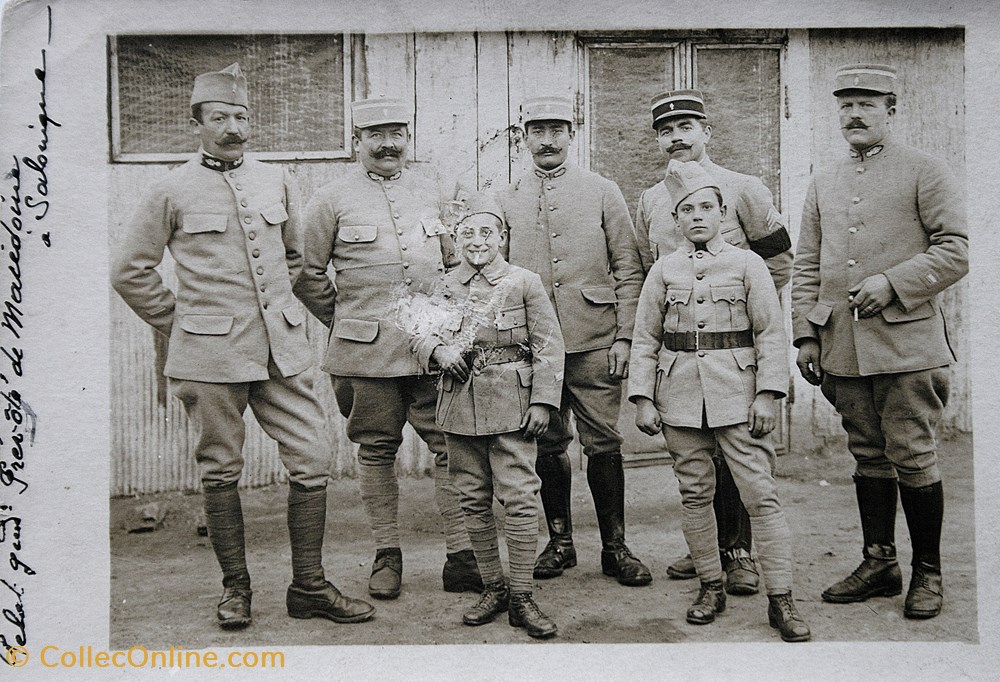 Guerre 14/19 ORIENT - Prévôté de Macédoine à Salonique militaria photographies guerre 14 19 orient prevote de macedoine a salonique