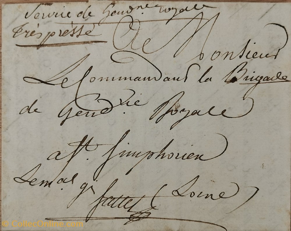 5 vieux papiers marques postales europe 5