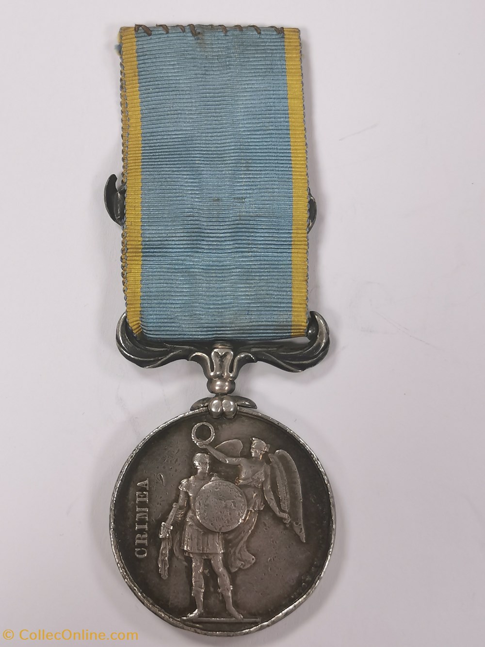 militaria medailles insignes 1855 medaille commemorative de la campagne de crimee gravee sur la tranche