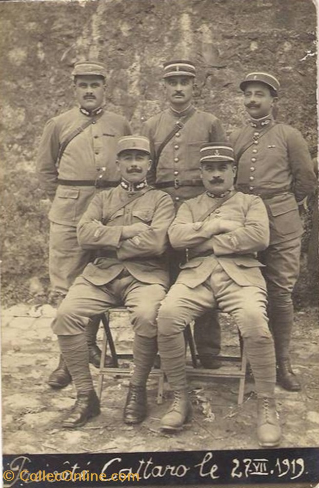 Guerre 14/19 ORIENT - Prévôté de Cattaro militaria photographies guerre 14 19 orient prevote de cattaro