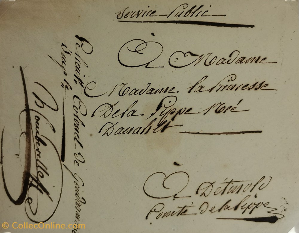 vieux papiers marques postales europe 131 departement de la lippe