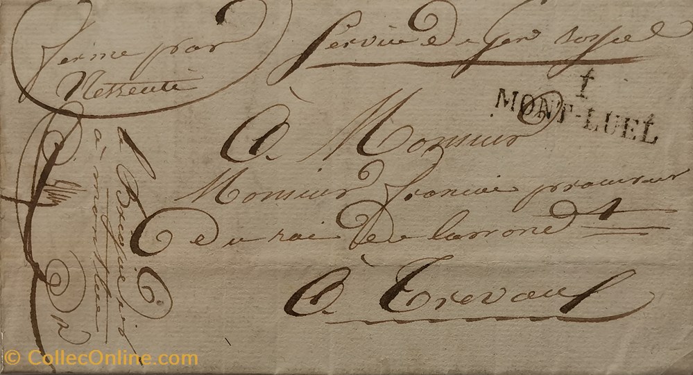 vieux papiers marques postales europe 1 mont luel