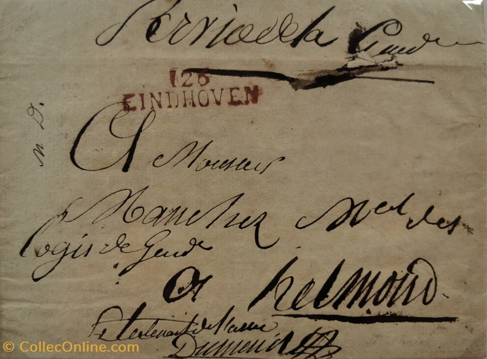 126 Département des Bouches du Rhin.01 vieux papiers documents historiques 126 departement des bouches du rhin 01