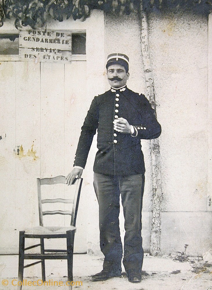 Guerre 14/19 - Prévôté Service des Etapes militaria photographies guerre 14 19 prevote service des etapes