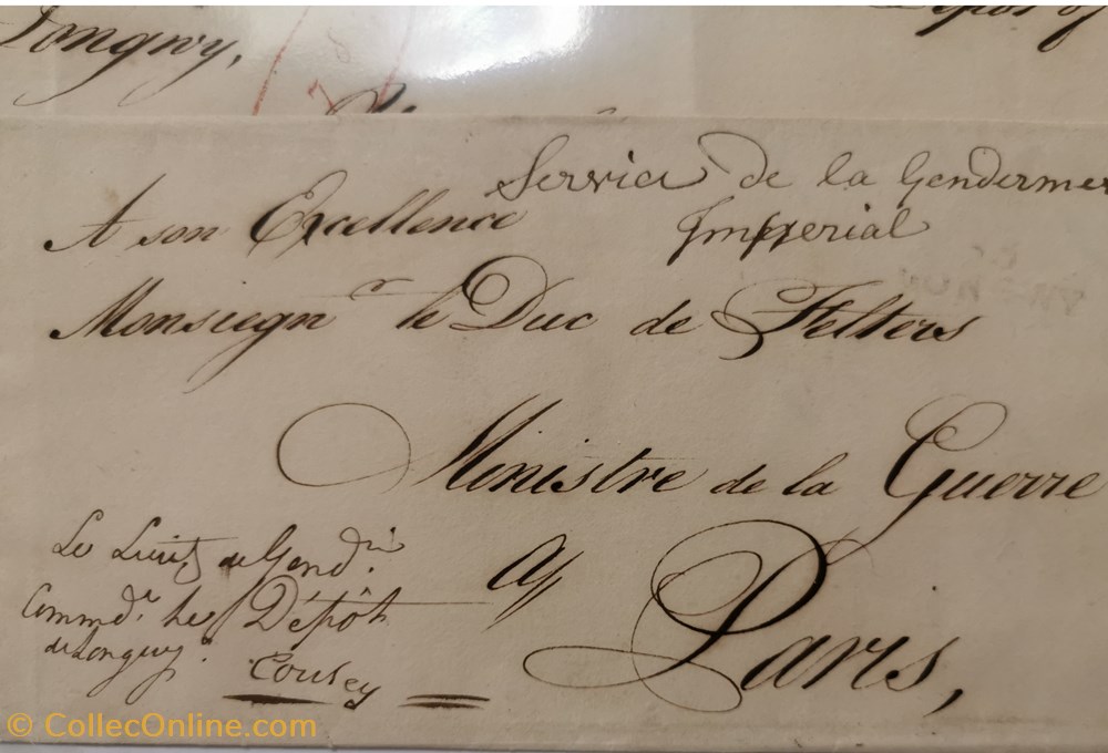 documents anciens marques postales aad
