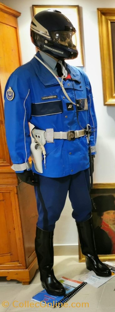 militaria uniformes mannequin gendarme motocycliste 1995 2005