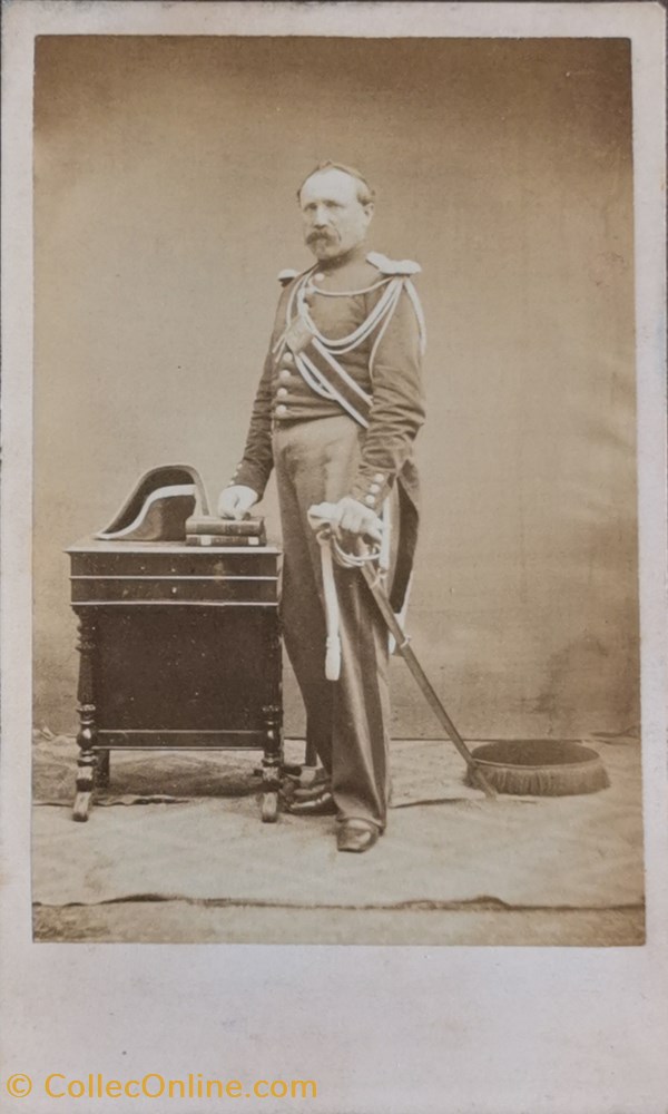 Gendarme Impérial, Second Empire militaria photographies gendarme imperial second empire