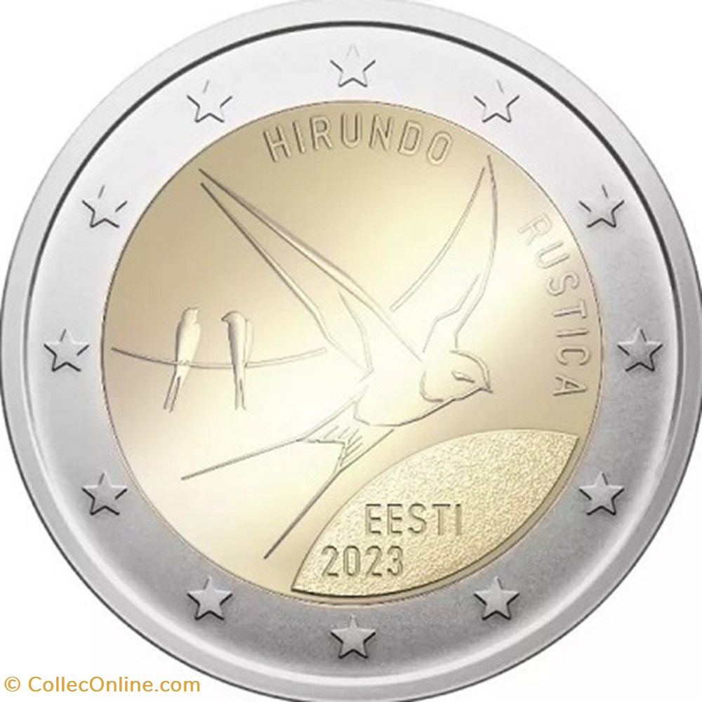 monnaies euros a 2023 estonie