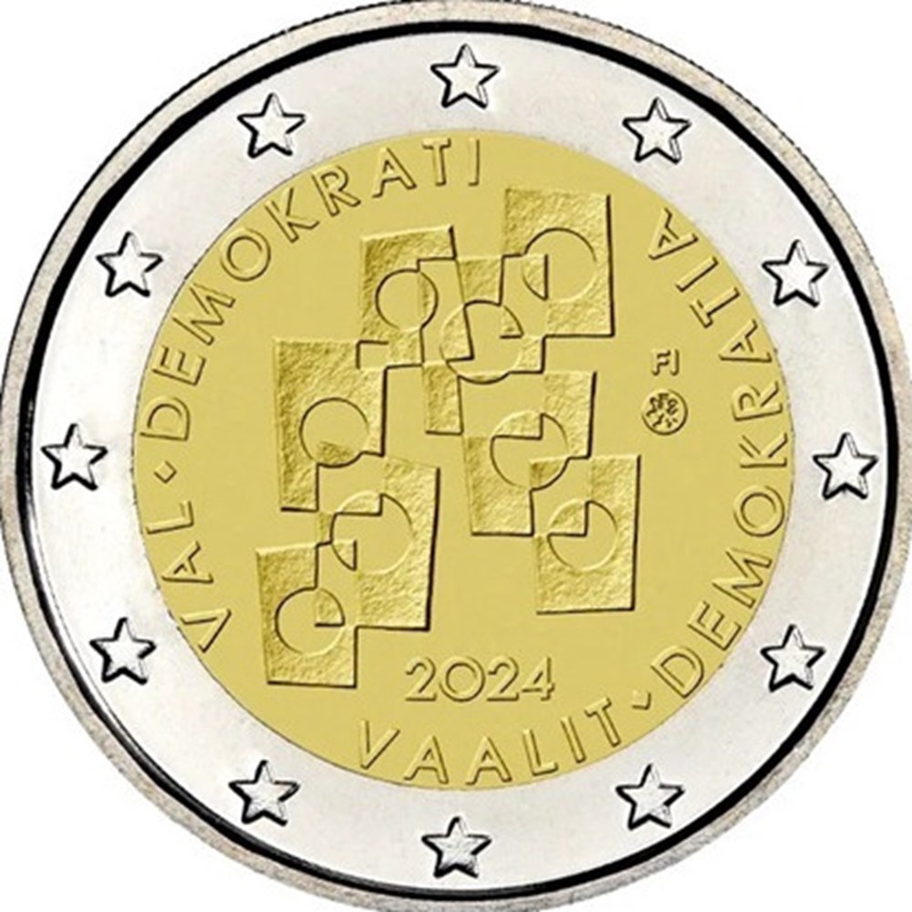 monnaies euros 2024 finlande