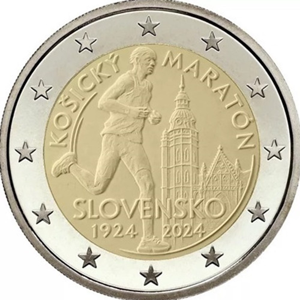 monnaies euros 2024 slovaquie