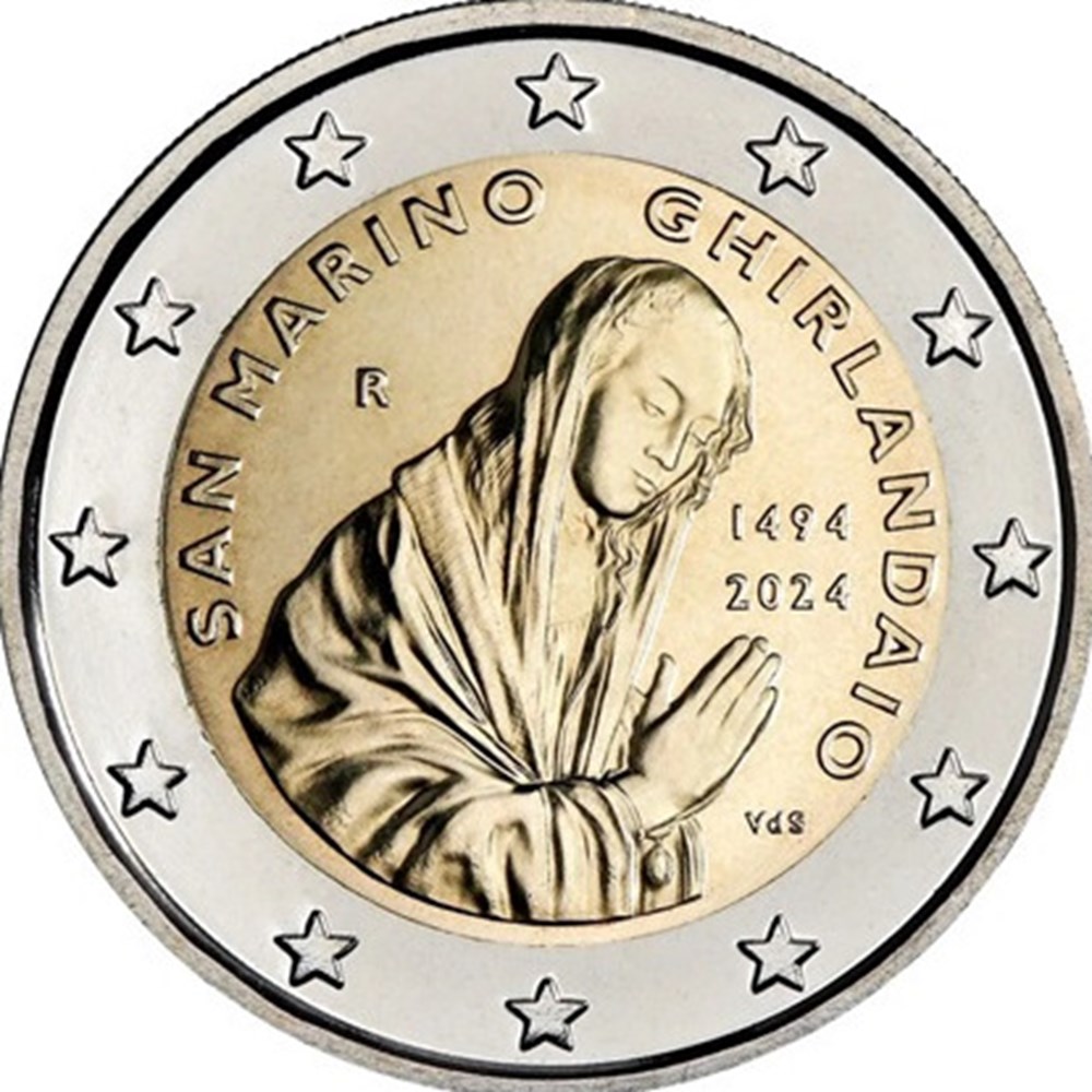 monnaies euros 2024 saint marin 2