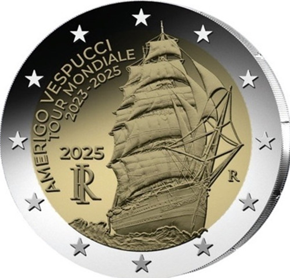 monnaies euros 2025 italie 2