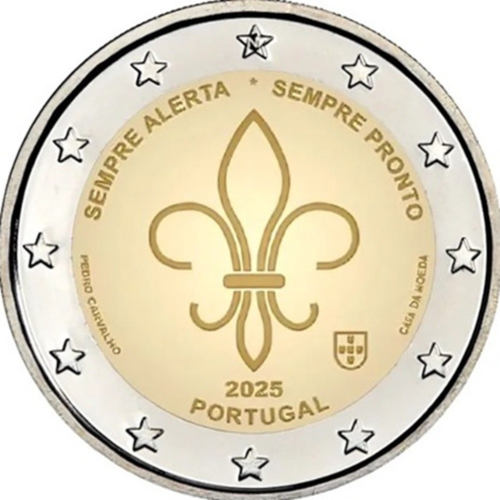 monnaies euros 2025 portugal