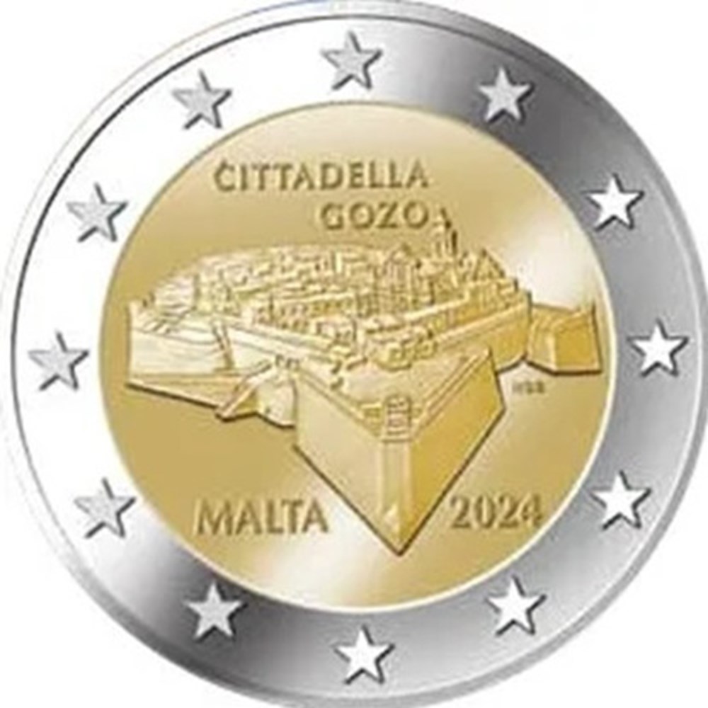 monnaies euros 2024 malte 2
