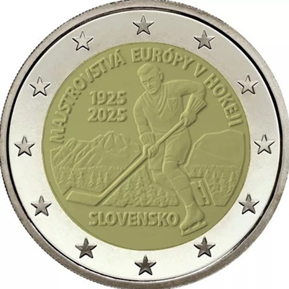 monnaies euros 2025 slovaquie