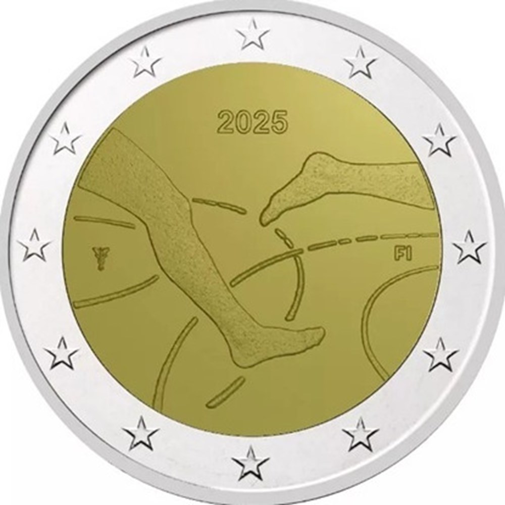 monnaies euros 2025 finlande 2