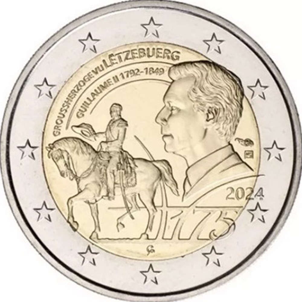 monnaies euros a 2024 luxembourg 2