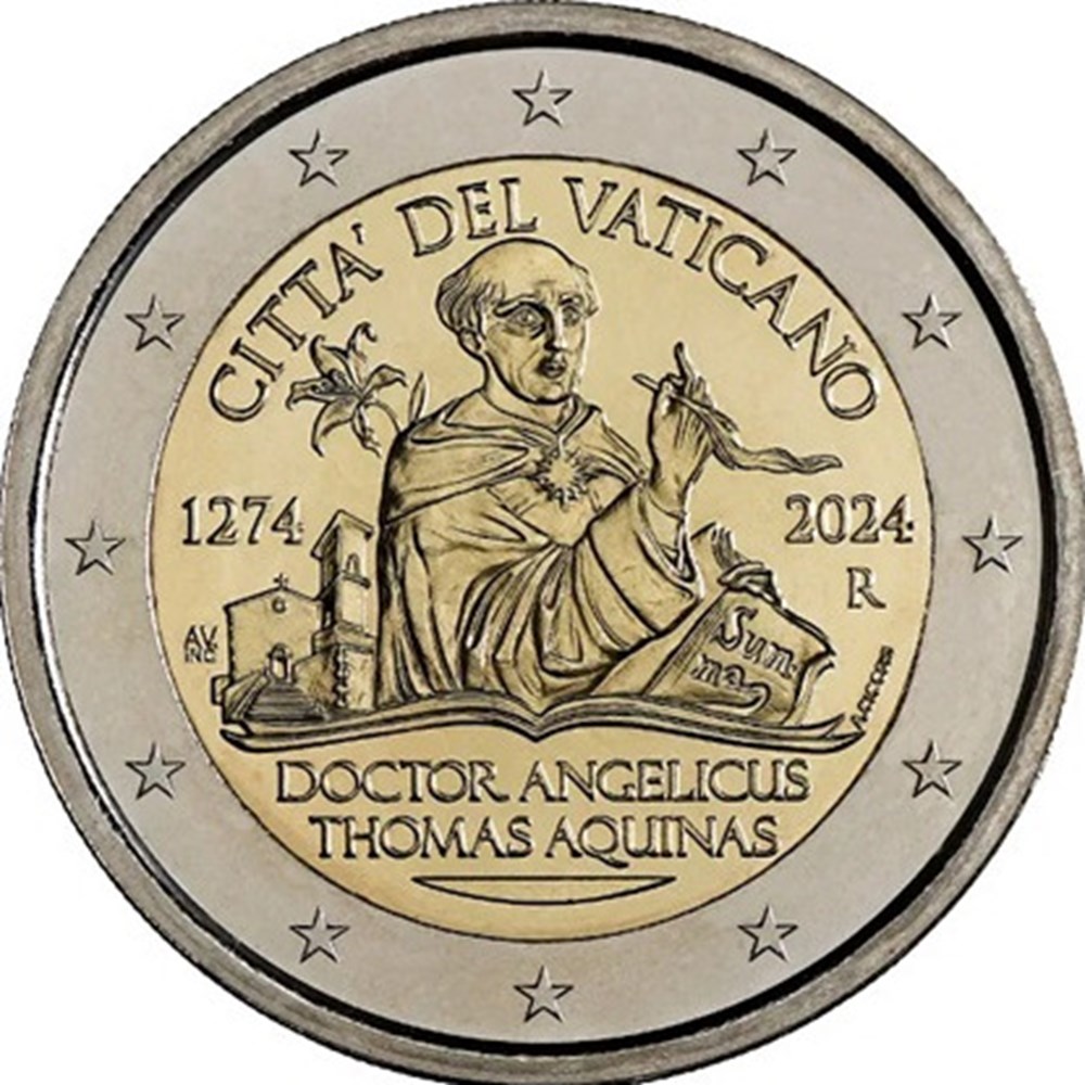 monnaies euros 2024 vatican 2