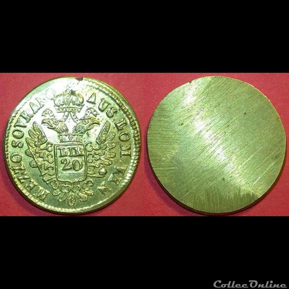 poid demi souverain or pour le royaume de lombardie venetie